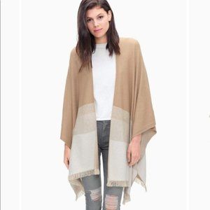 NWT Splendid Ridgewood Poncho, Sz M/L